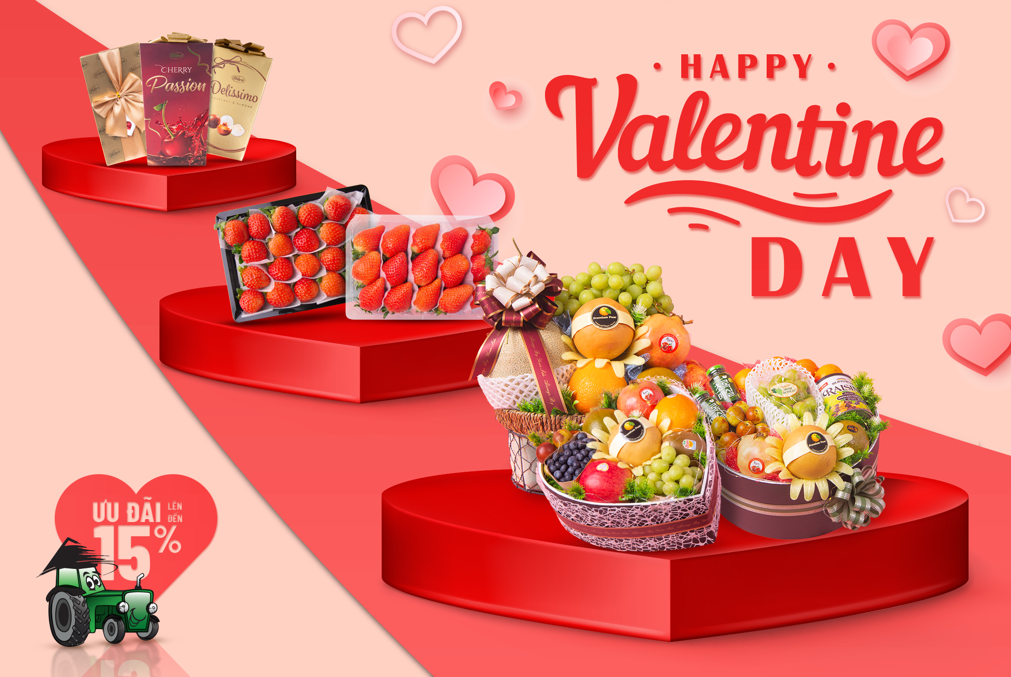 Valentine (14/2) nên tặng gì ?