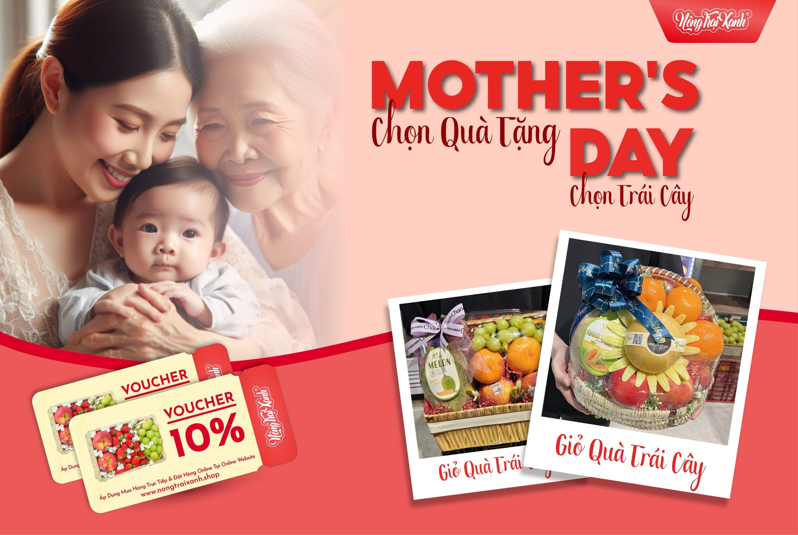 👩‍👦💗MỪNG NGÀY CỦA MẸ – NHẬN NGAY VOUCHER ƯU ĐÃI